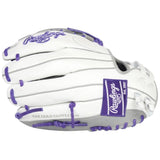 Rawlings Liberty Advanced Fastpitch Softball Glove White/Purple/Gray 12" RLA120-3WPG