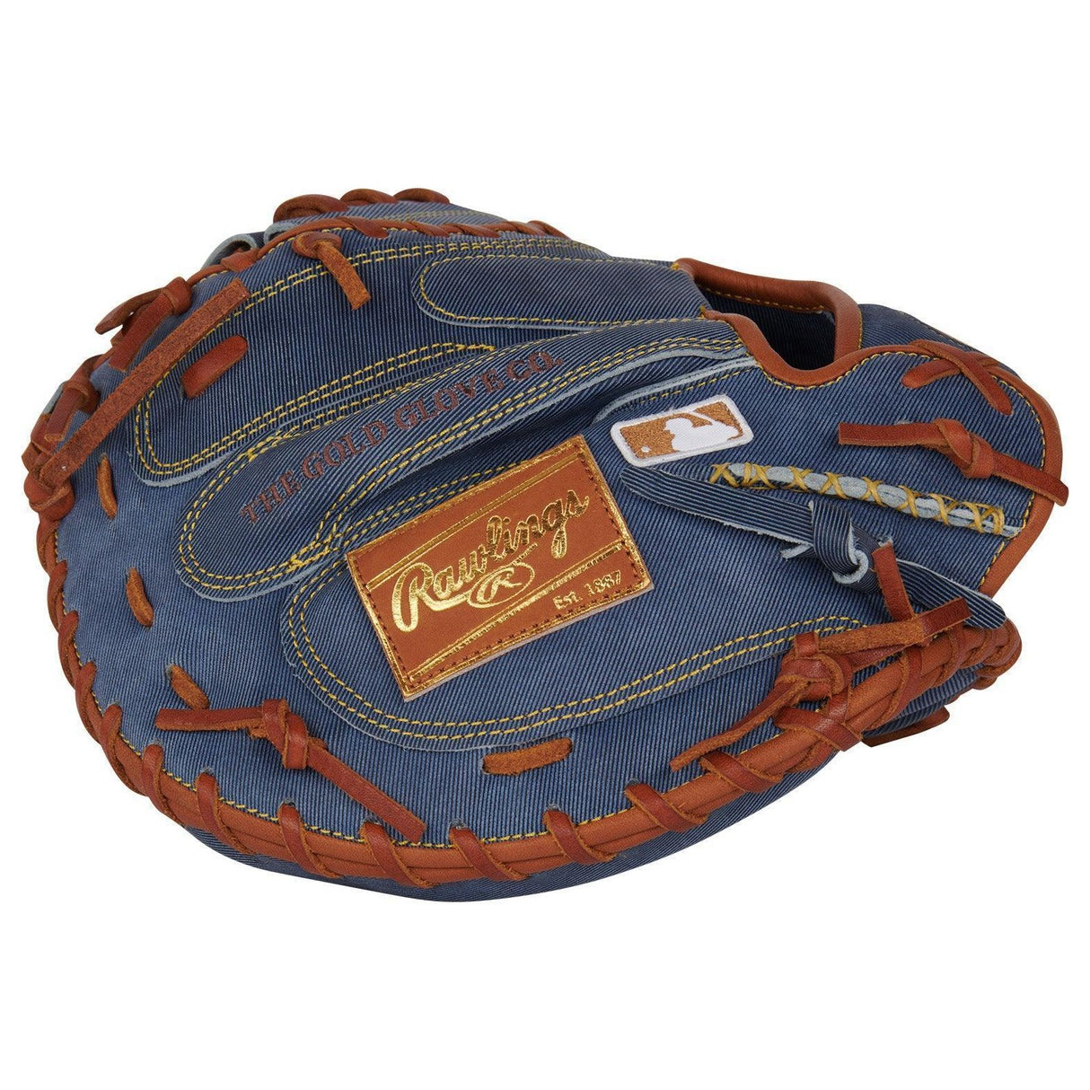 Rawlings Heart of the Hide Pro Label Denim 34" Baseball Catcher's Mitt PROCM43D