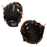 Players Brand Pro Infield Travel Trainer Glove 9.5" PBTGTR950BKRHT