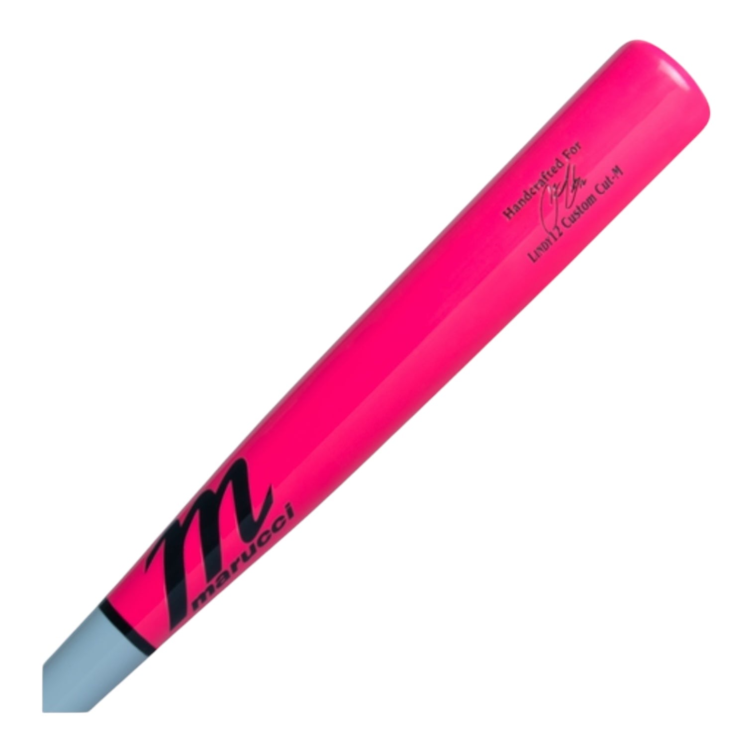 Marucci Lindy12 Pro Exclusive Maple Wood Baseball Bat Gunship/Pink MVE4LINDY12-GG/PK