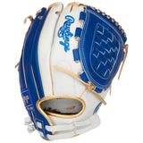 Rawlings Liberty Advanced ColorSync 4 Series Fastpitch Softball Glove White/Royal/Gold 12" RLA120-3WRG