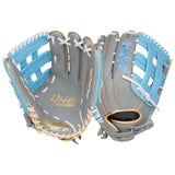 Rawlings Liberty Advanced Fastpitch Softball Glove Gray/Blue/Gold 12.75" RLA1275SB-6GCB