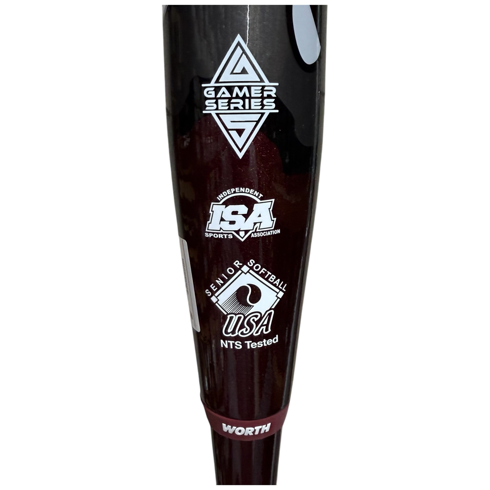 2025 Worth Bedlam Gamer Senior Slowpitch Softball Bat SSUSA XL 2-Piece WSS5BEDL