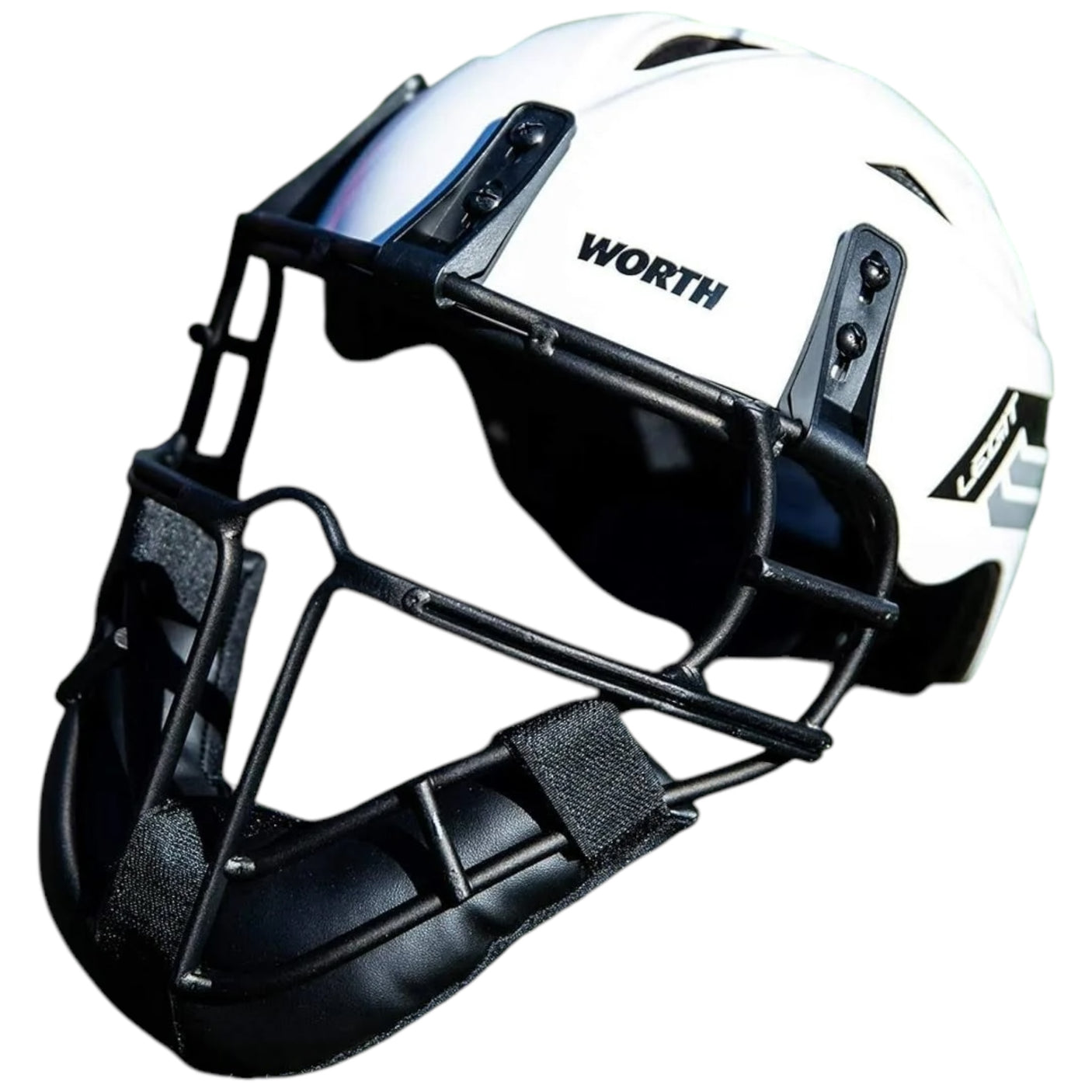 Worth Legit Slowpitch Softball Helmet/Mask LGTPH