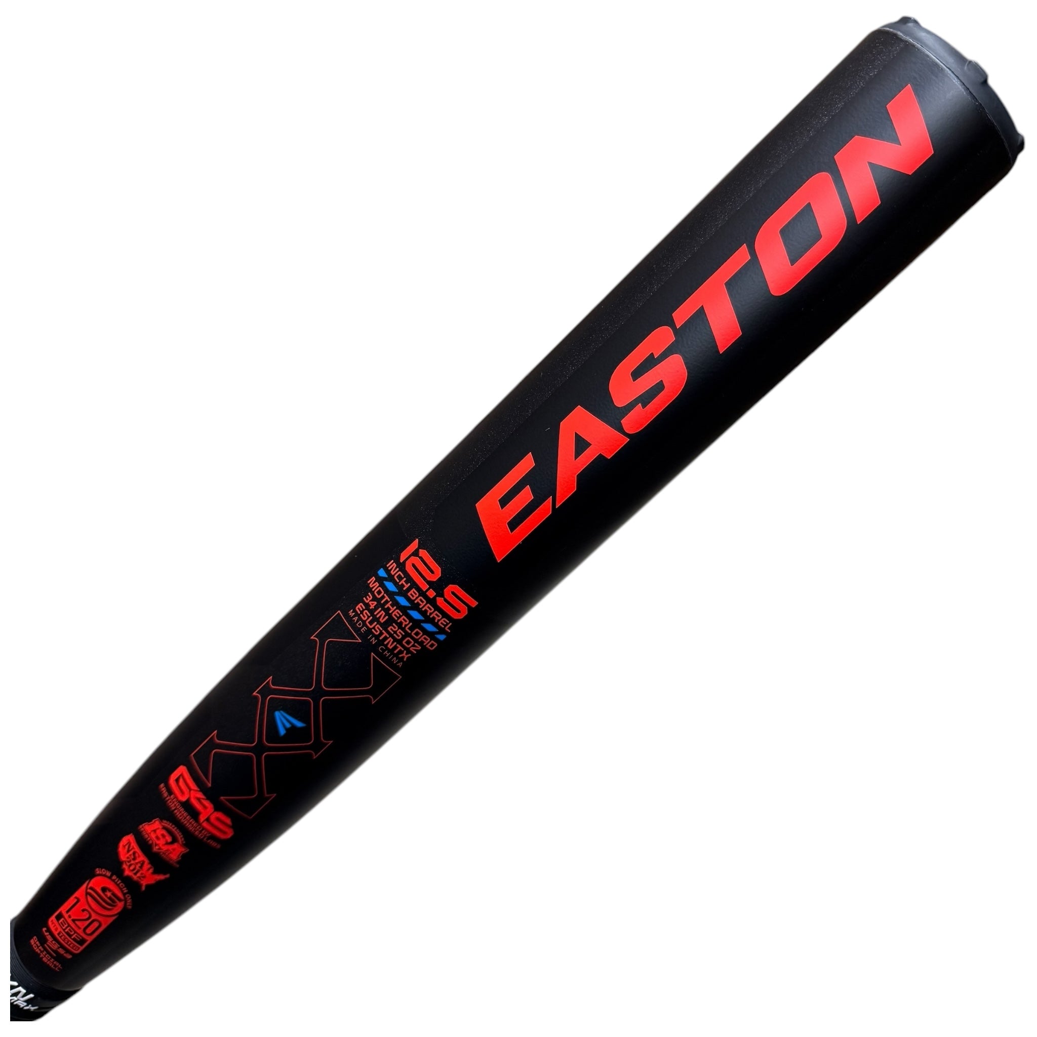 2025 Easton Tantrum 2 Piece Slowpitch Softball Bat 12.5 Inch Motherload USSSA ESU5TNTX