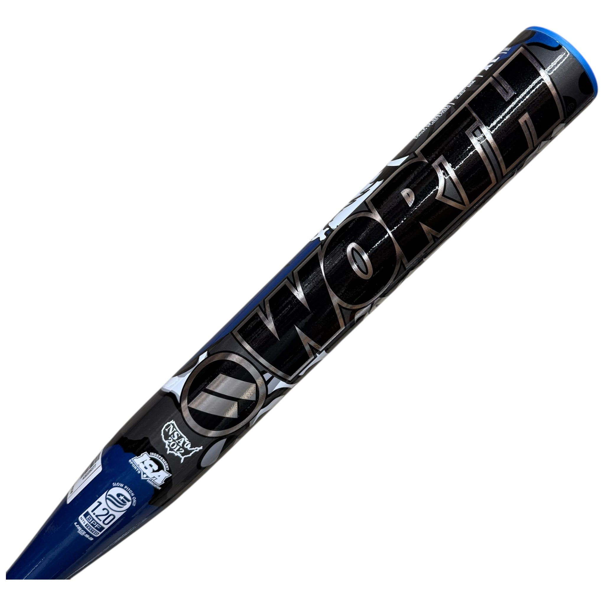 2025 Worth Bedlam Phil Matte Slowpitch Softball Bat USSSA 12.75