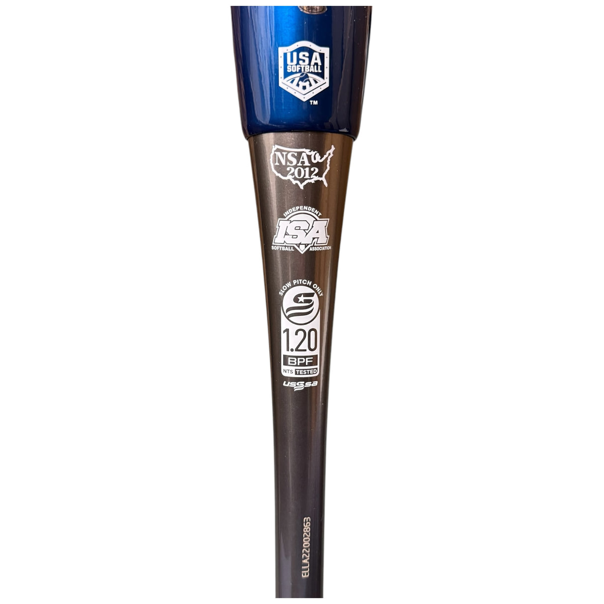 Worth Supercell EST Blue Slowpitch Softball Bat Balanced 14” Barrel USA USSSA WSCBLU