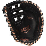 Rawlings R9 Series Fastpitch Softball First Base Glove 12.5" R9SBFBM-17B