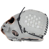 Rawlings Liberty Advanced ColorSync 4 Series Fastpitch Softball Glove Gray/Rose/Gold 12" RLA120-3GRG