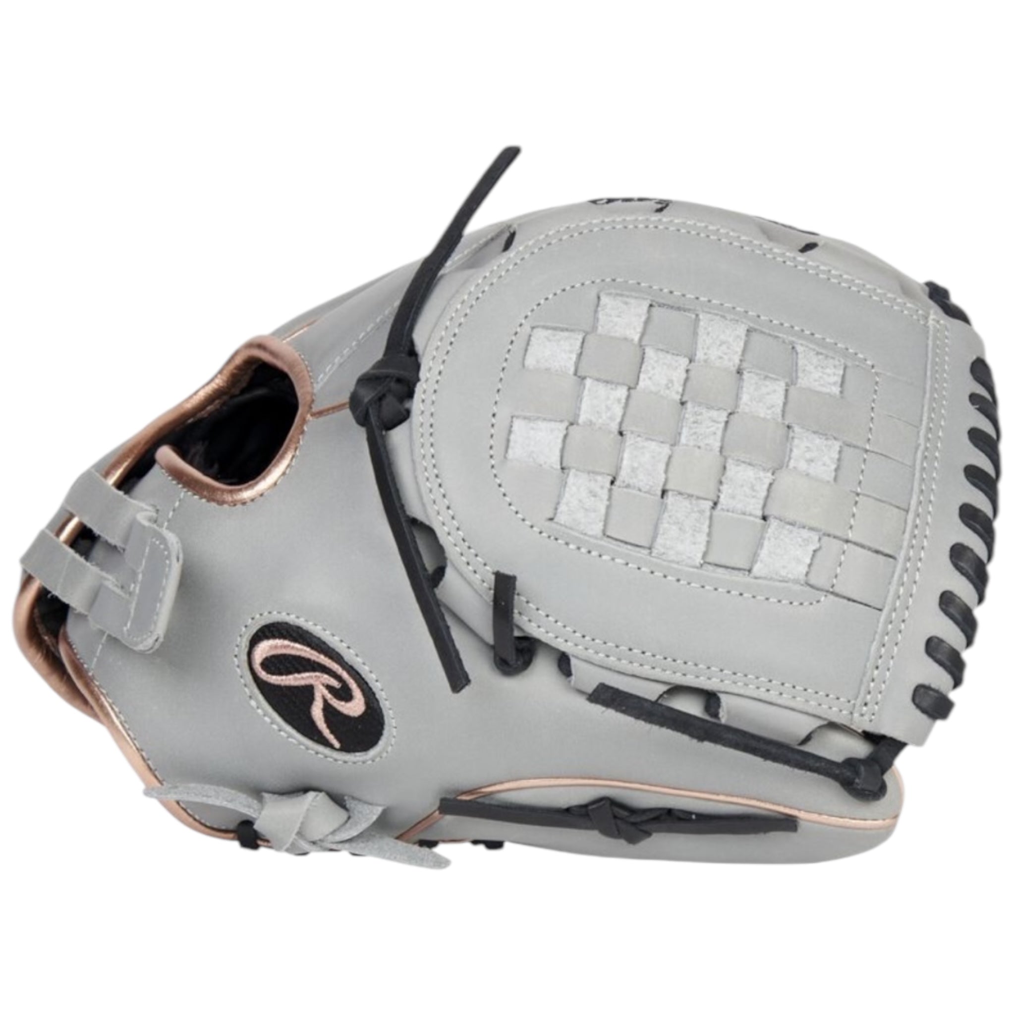 Rawlings Liberty Advanced ColorSync 4 Series Fastpitch Softball Glove Gray/Rose/Gold 12