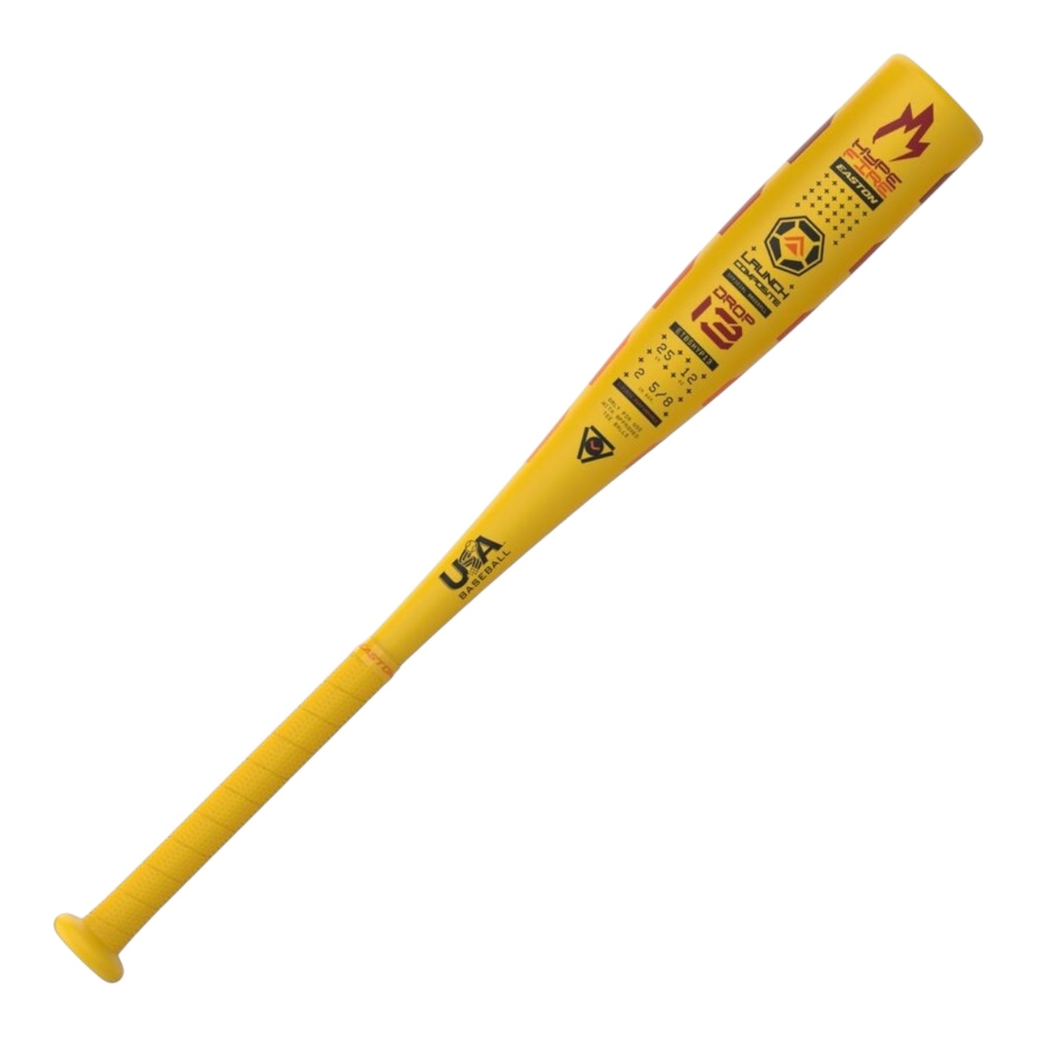 2025 Easton Hype Fire Youth USA Tee Ball Baseball Bat -11oz