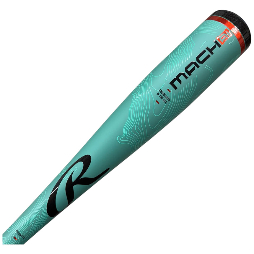 2025 Rawlings Mach AI Youth USA Baseball Bat -10oz RUS5MC10