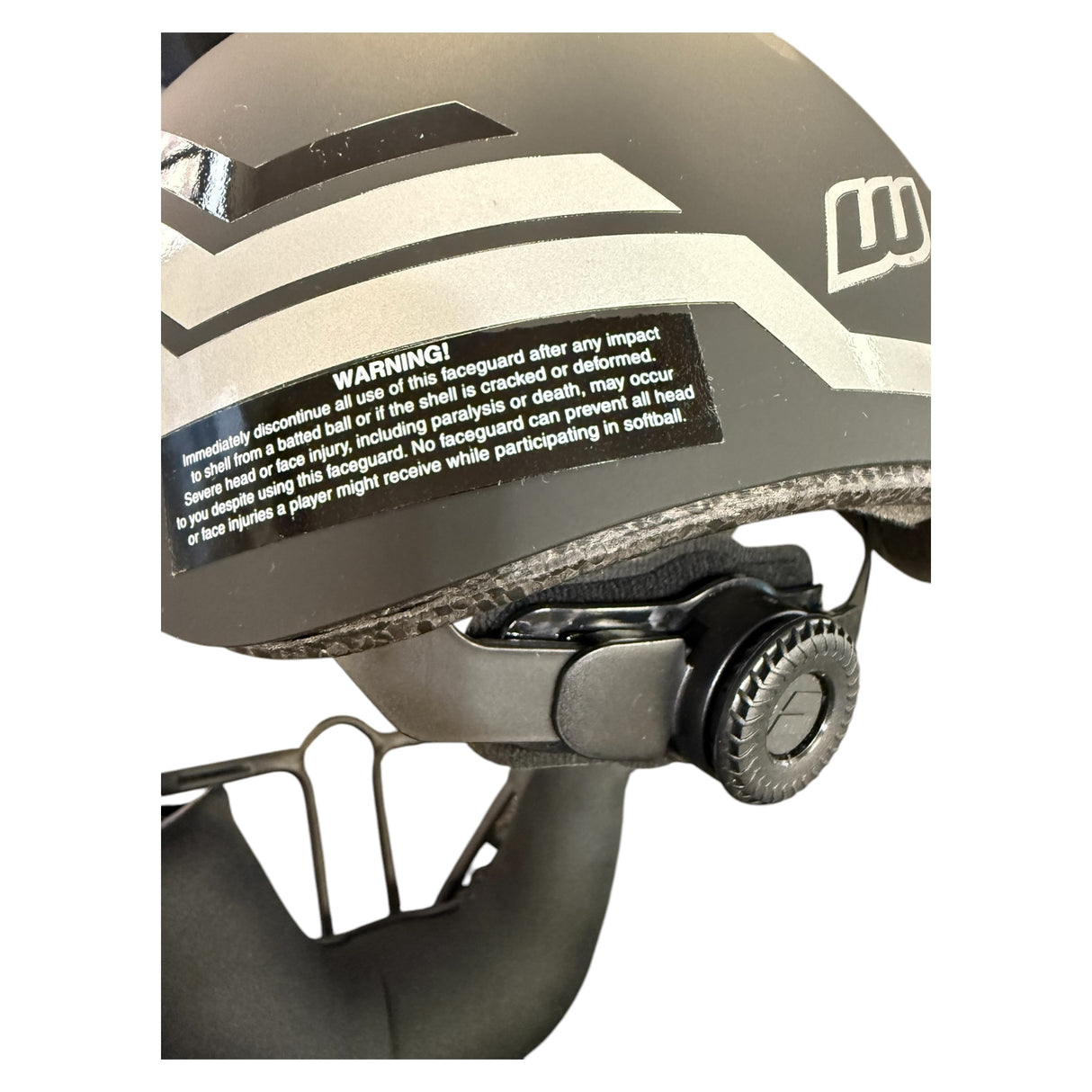 Worth Legit Slowpitch Softball Helmet/Mask LGTPH