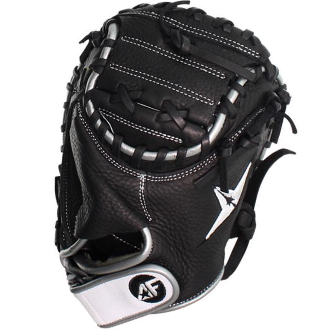 All Star AF Focus Framer Fastpitch Softball Catcher's Training Mitt 29.5