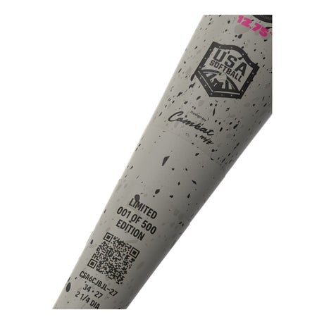 2026 Combat Cookie Jar Bradley Jones Loaded USA Slowpitch Softball Bat 2 Piece 12.75" Barrel CSA6CJBJL