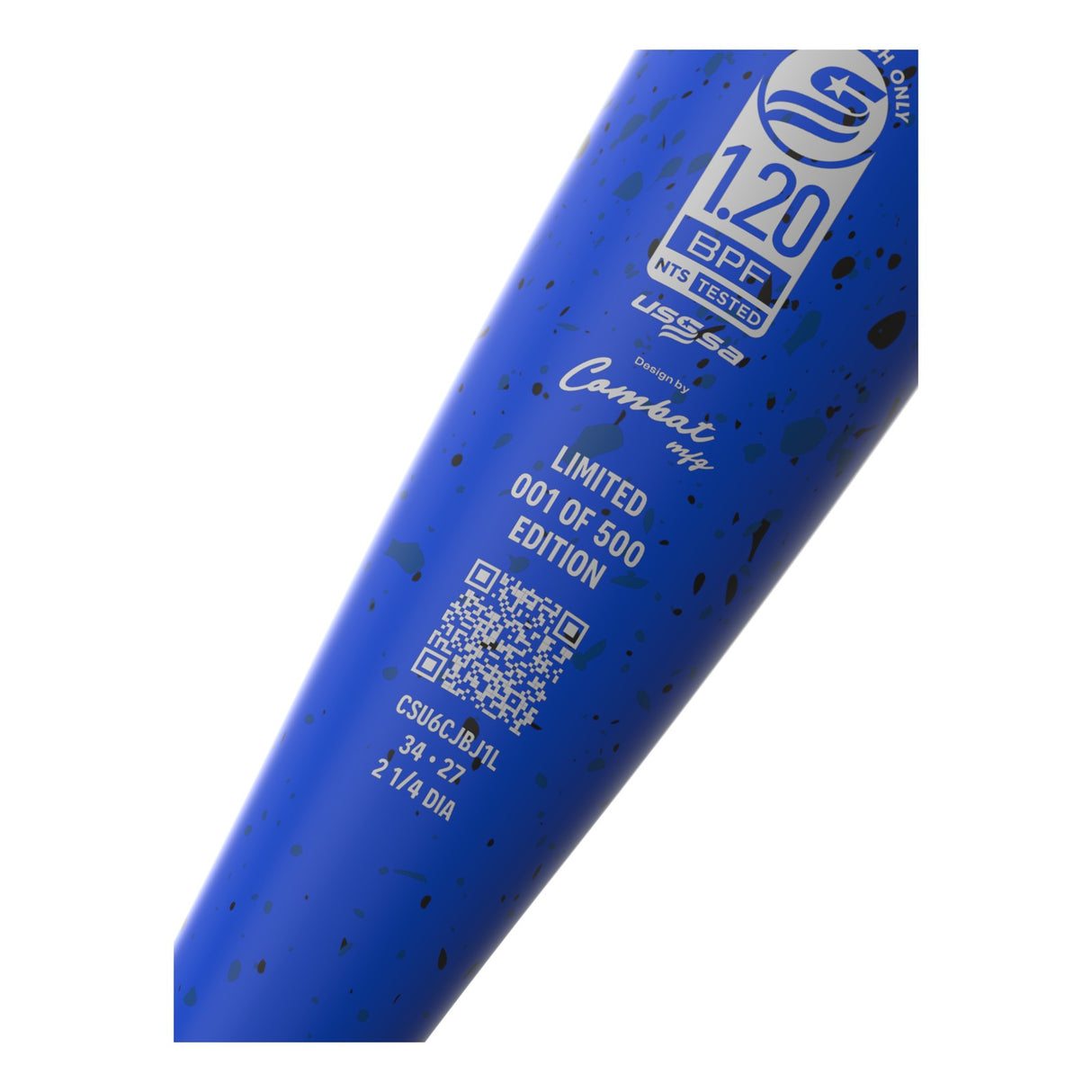 2026 Combat Cookie Jar Bradley Jones Loaded USSSA Slowpitch Softball Bat 1 Piece 12.75" Barrel CSU6CJBJ1L