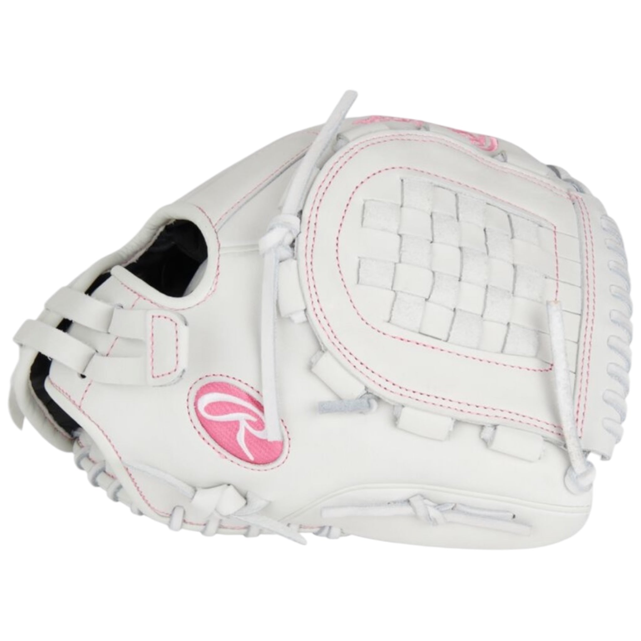 Rawlings Liberty Advanced ColorSync Series Fastpitch Softball Glove White/Pink 12