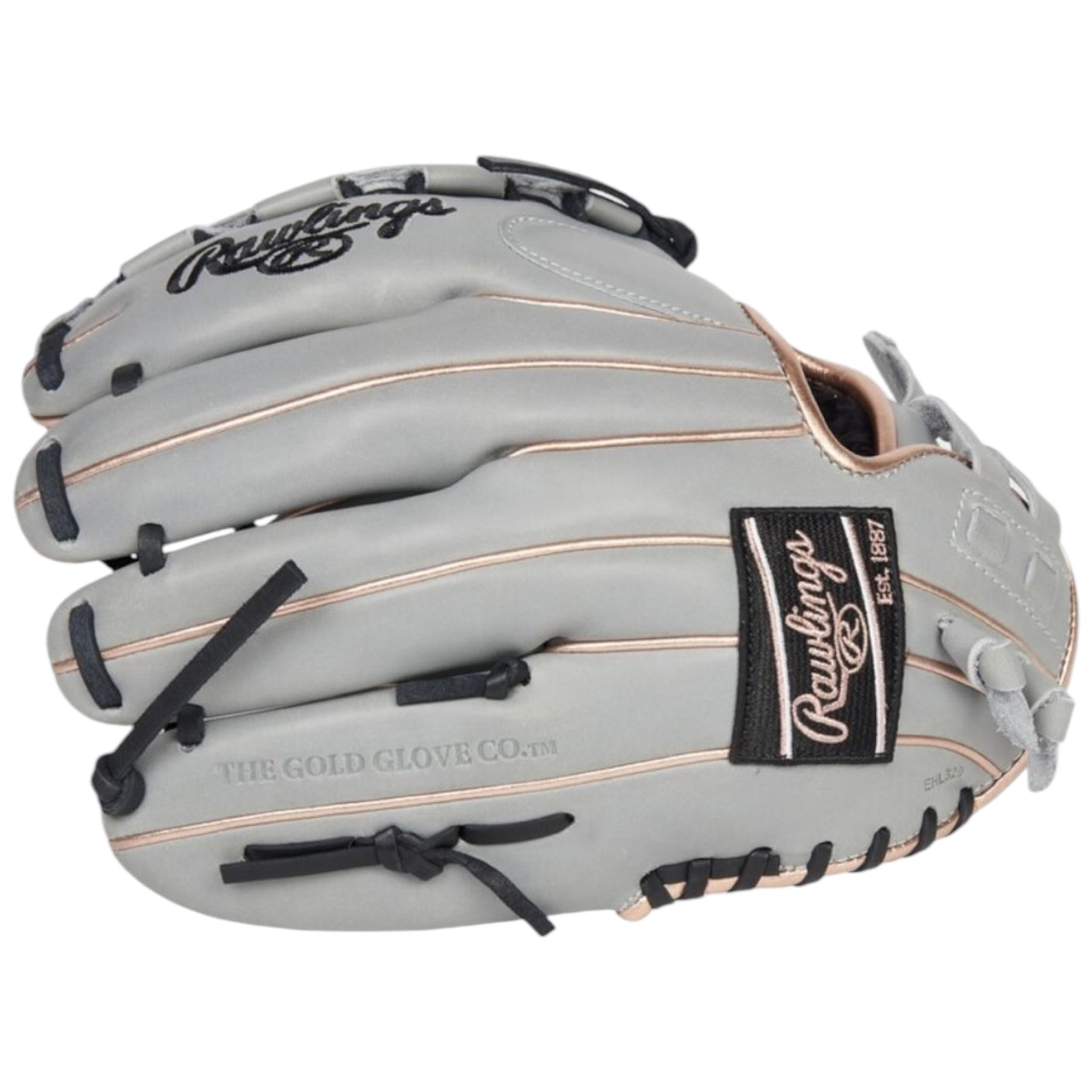 Rawlings Liberty Advanced ColorSync 4 Series Fastpitch Softball Glove Gray/Rose/Gold 12" RLA120-3GRG