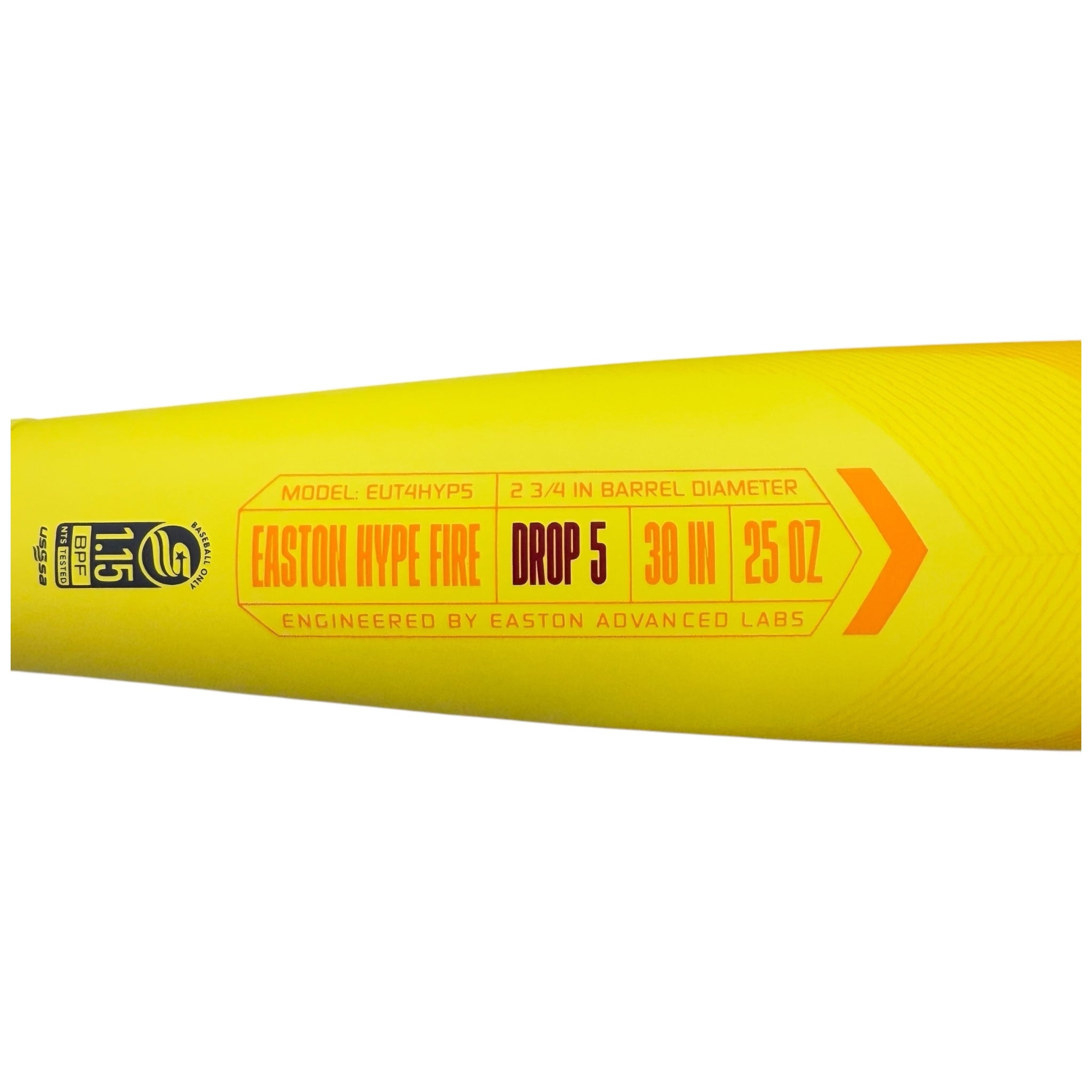 2024 Easton Hype Fire Youth USSSA Baseball Bat -5oz EUT4HYP5