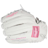 Rawlings Liberty Advanced Fastpitch Softball Glove White/Pink 12.5" RLA125-18WP