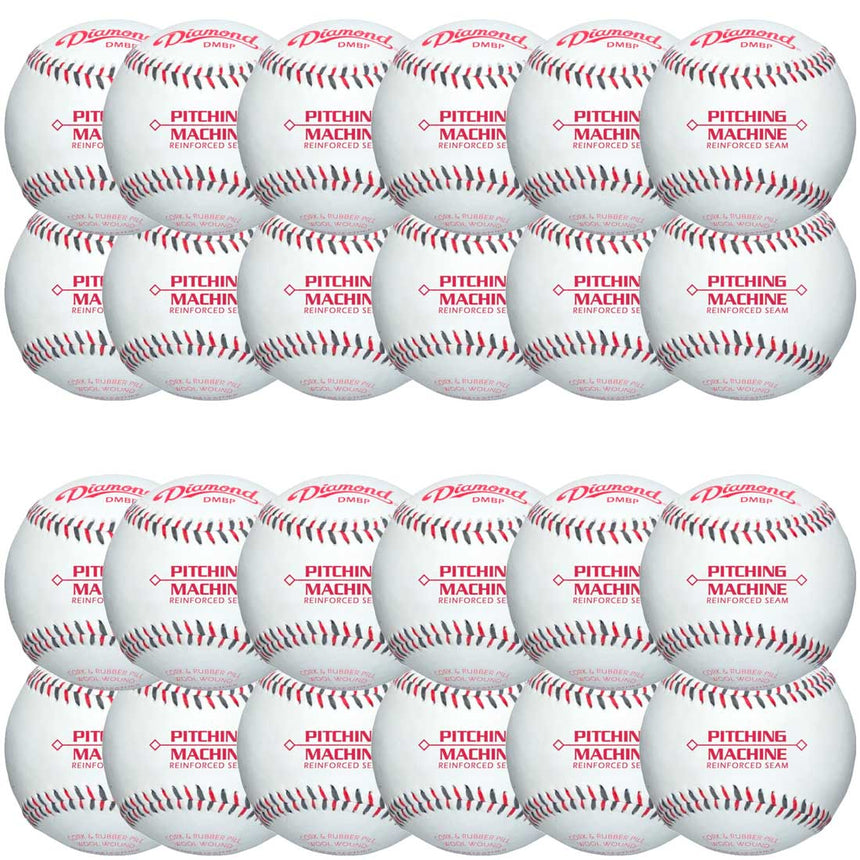 Diamond DMBP Pitching Machine Batting Practice Baseball (2 Dozen Pack)