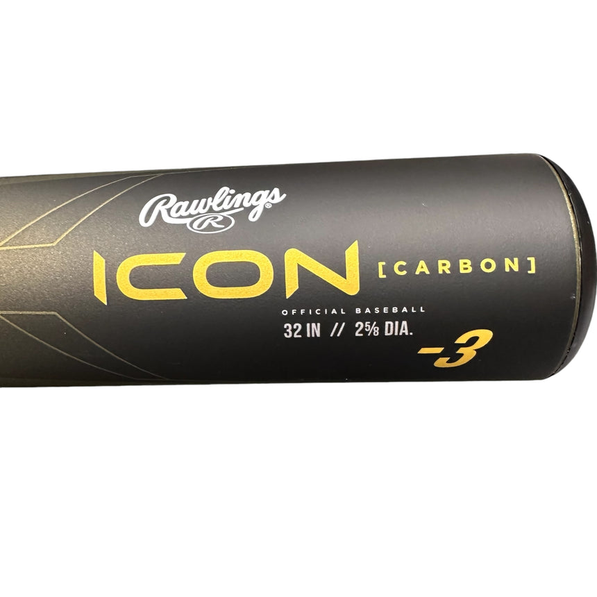 CLOSEOUT 2023 Rawlings Icon BBCOR Baseball Bat -3oz RBB3I3