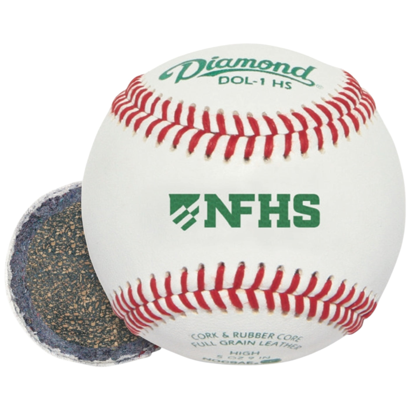 Diamond DOL-1 HS Official League Baseball NFHS NOCSAE (1 Dozen)