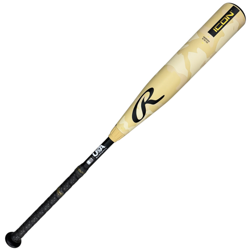 2025 Rawlings Icon Youth USA Baseball Bat -10oz RUS5I10