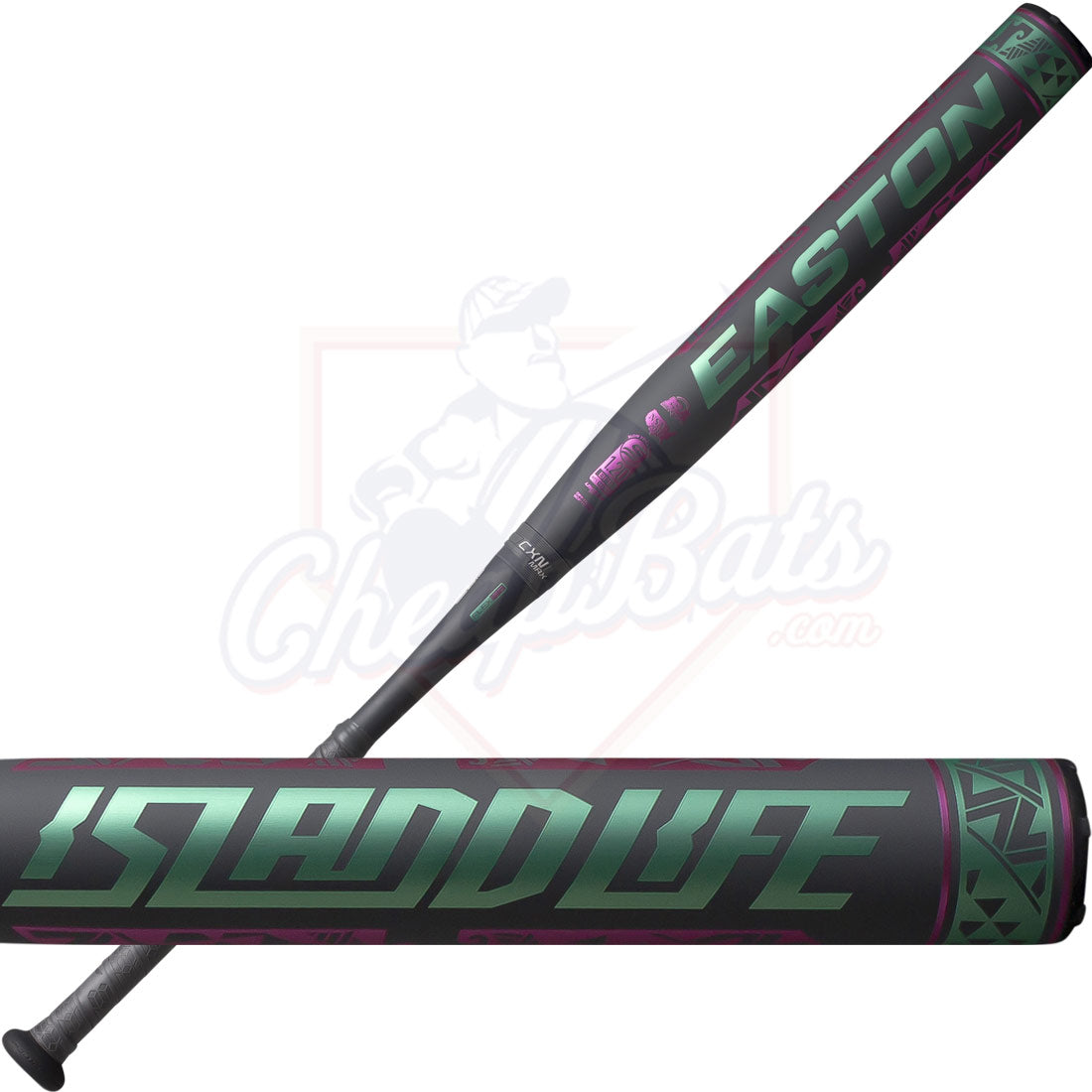 CLOSEOUT 2024 Easton Fi Finau Island Life Slowpitch Softball Bat Loaded USSSA ESU4ILL