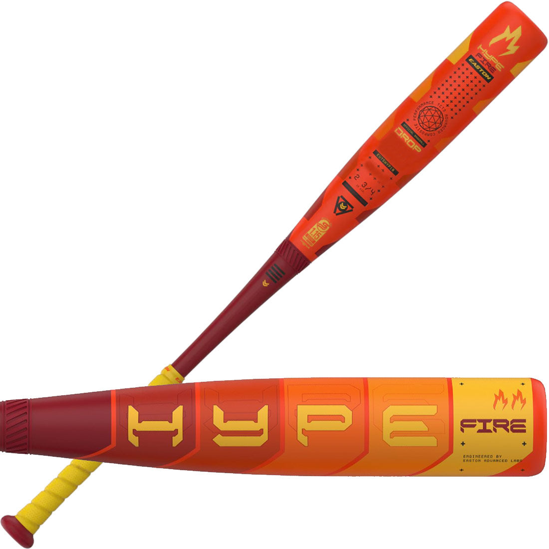 2025 Easton Hype Fire Youth USSSA Baseball Bat -5oz EUT5HYP5