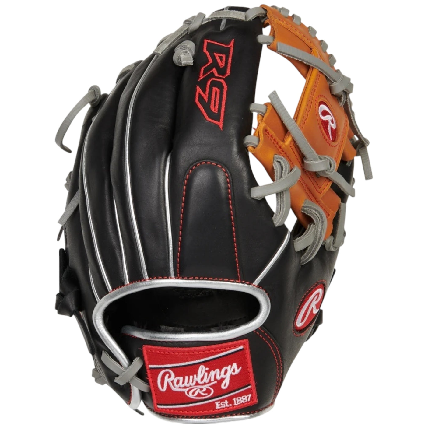 Rawlings R9 Contour Baseball Glove 11.25" R91125U-2BT