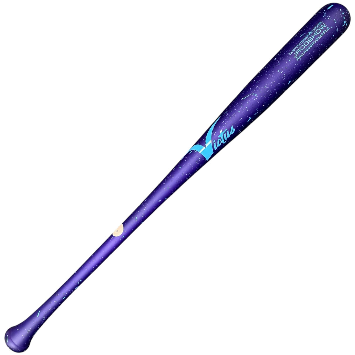 CLOSEOUT Victus JROD Show Pro Reserve Maple Wood Baseball Bat Purple/Columbia Blue VRWMJROD-PR/CB