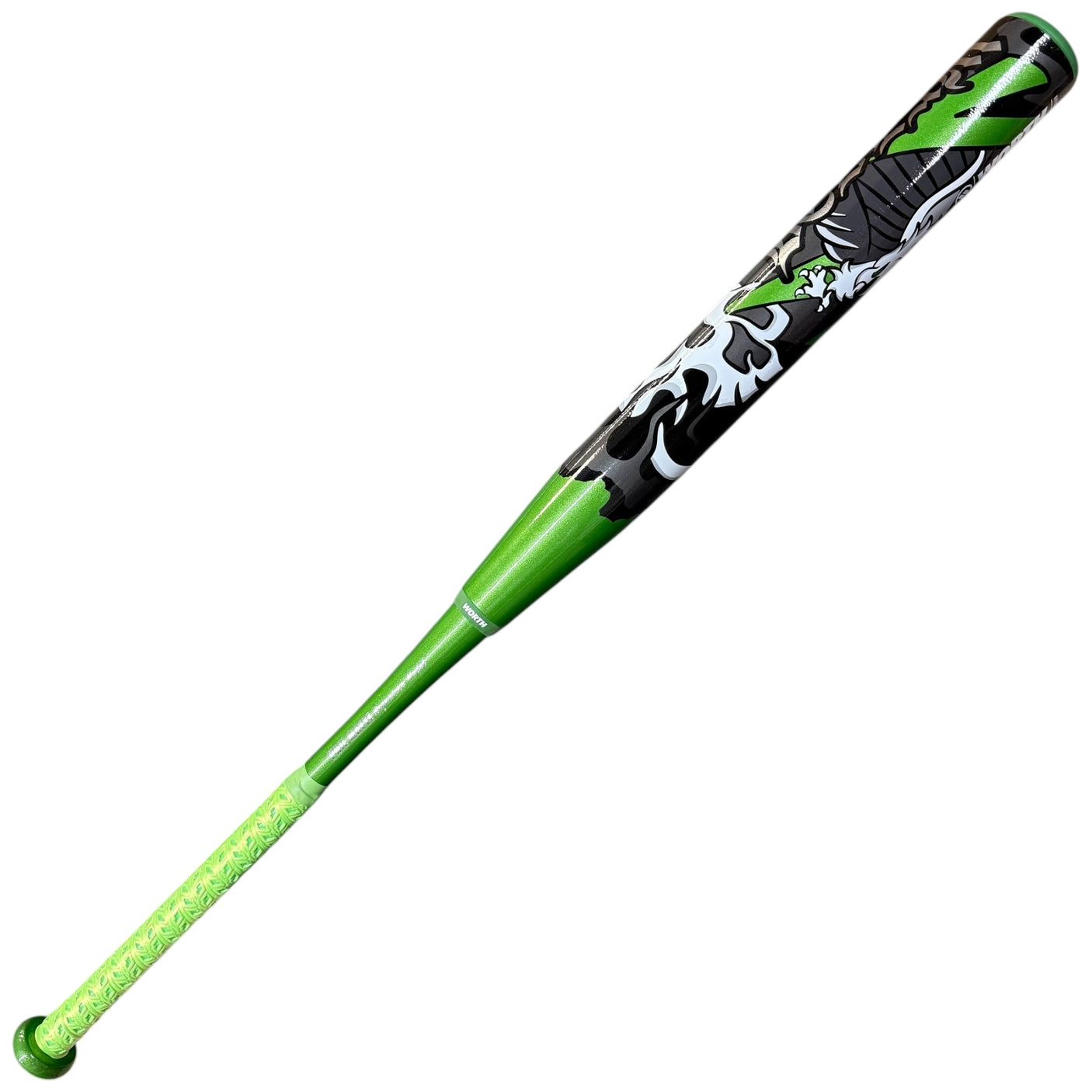 2025 Worth Bedlam Phil Matte Slowpitch Softball Bat ASA/USA 13.5" XL 2-Piece WSA5PMBL