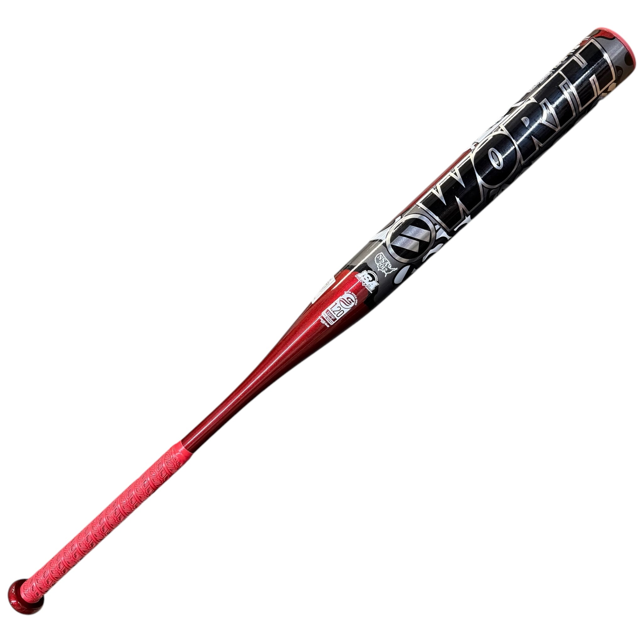 2025 Worth Bedlam Phil Matte Slowpitch Softball Bat USSSA 13