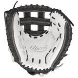 Rawlings Liberty Advanced Fastpitch Softball Catcher's Mitt White/Black 33" RLACM33