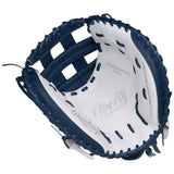 Rawlings Liberty Advanced Fastpitch Softball Catcher's Mitt 33" White/Navy RLACM33FPWN