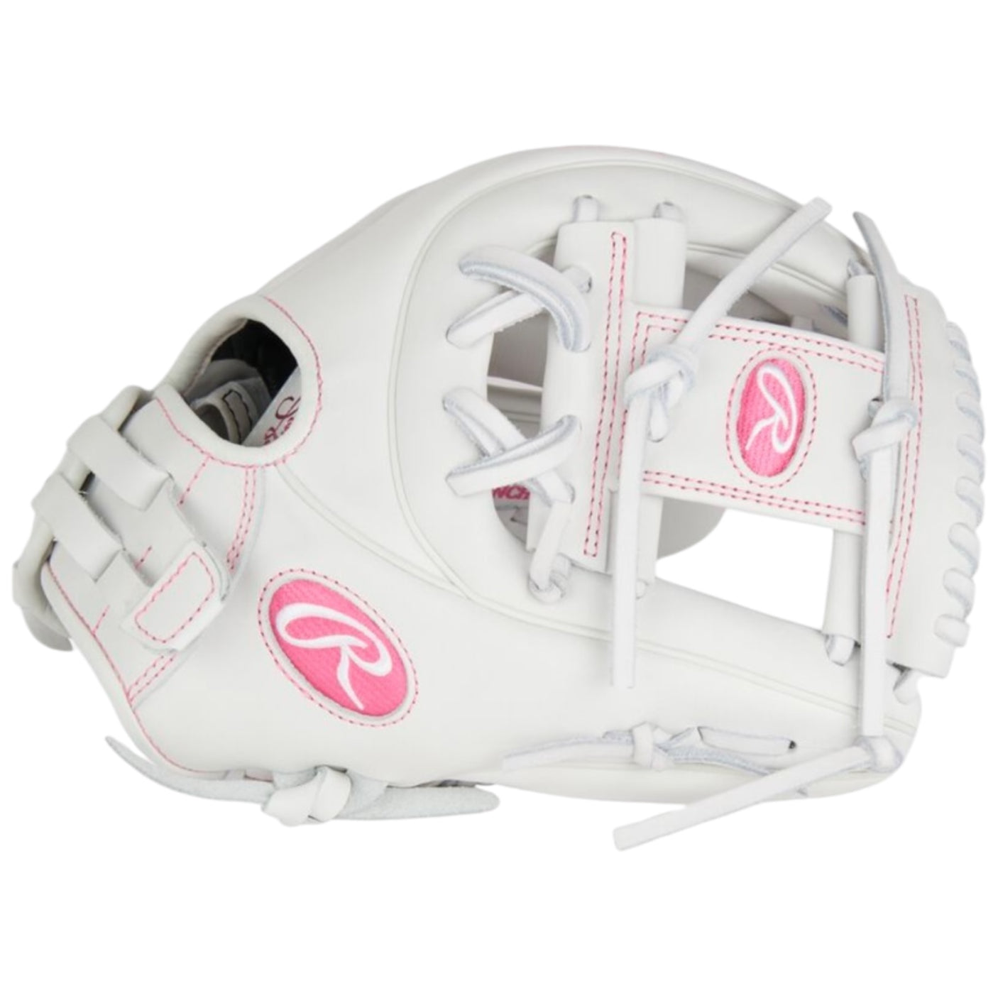 Rawlings Liberty Advanced Fastpitch Softball Glove 11.75" White/Pink RLA715SB-2WP