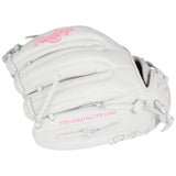 Rawlings Liberty Advanced Fastpitch Softball Glove 11.75" White/Pink RLA715SB-2WP