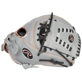 Rawlings Liberty Advanced Fastpitch Softball Glove 11.75" Gray/Rose Gold RLA715SB-31RG