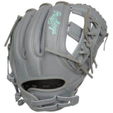 Rawlings Liberty Advanced Fastpitch Softball Glove 11.75" Gray/Mint RLA715SB-32G