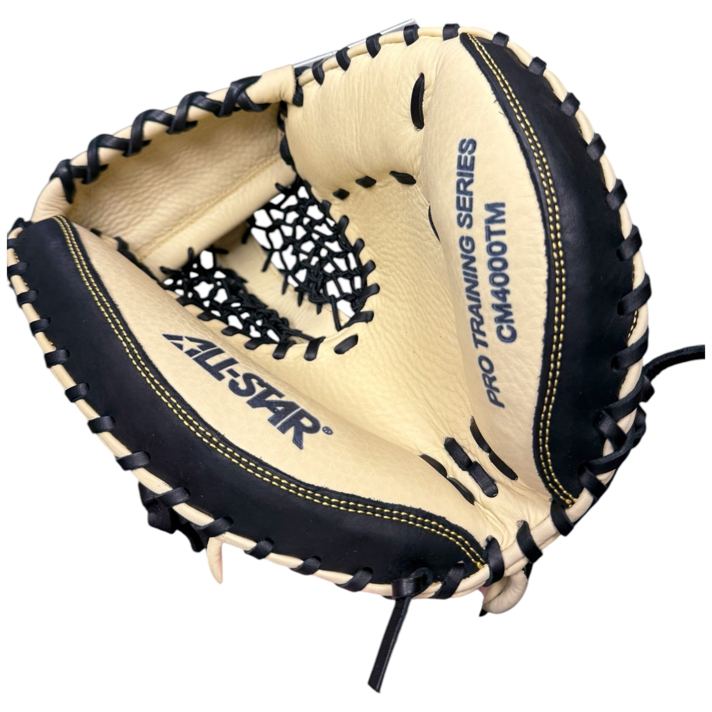 All Star The Keyhole Baseball Catcher's Training Mitt 35" CM4000TM