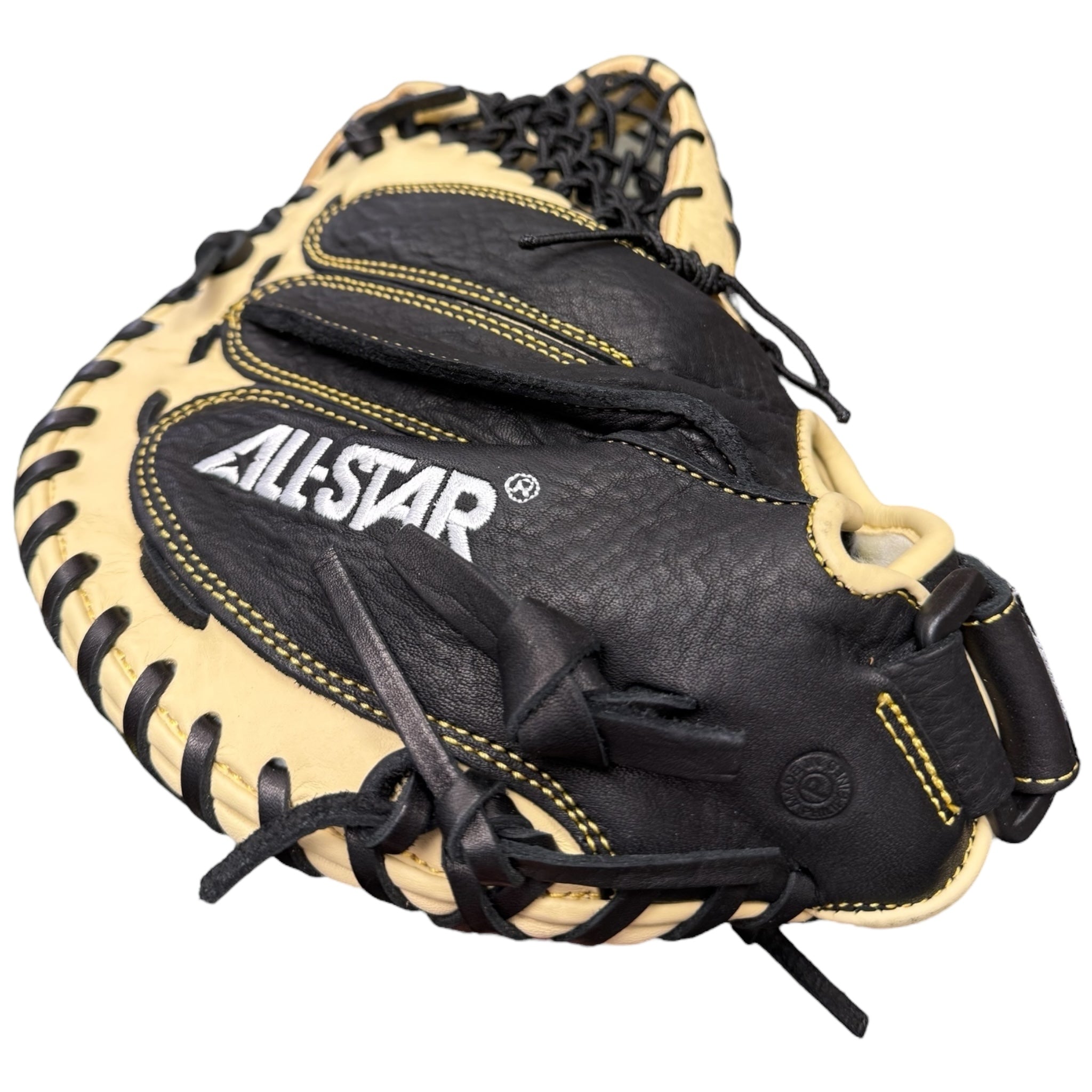 All Star The Keyhole Baseball Catcher's Training Mitt 35