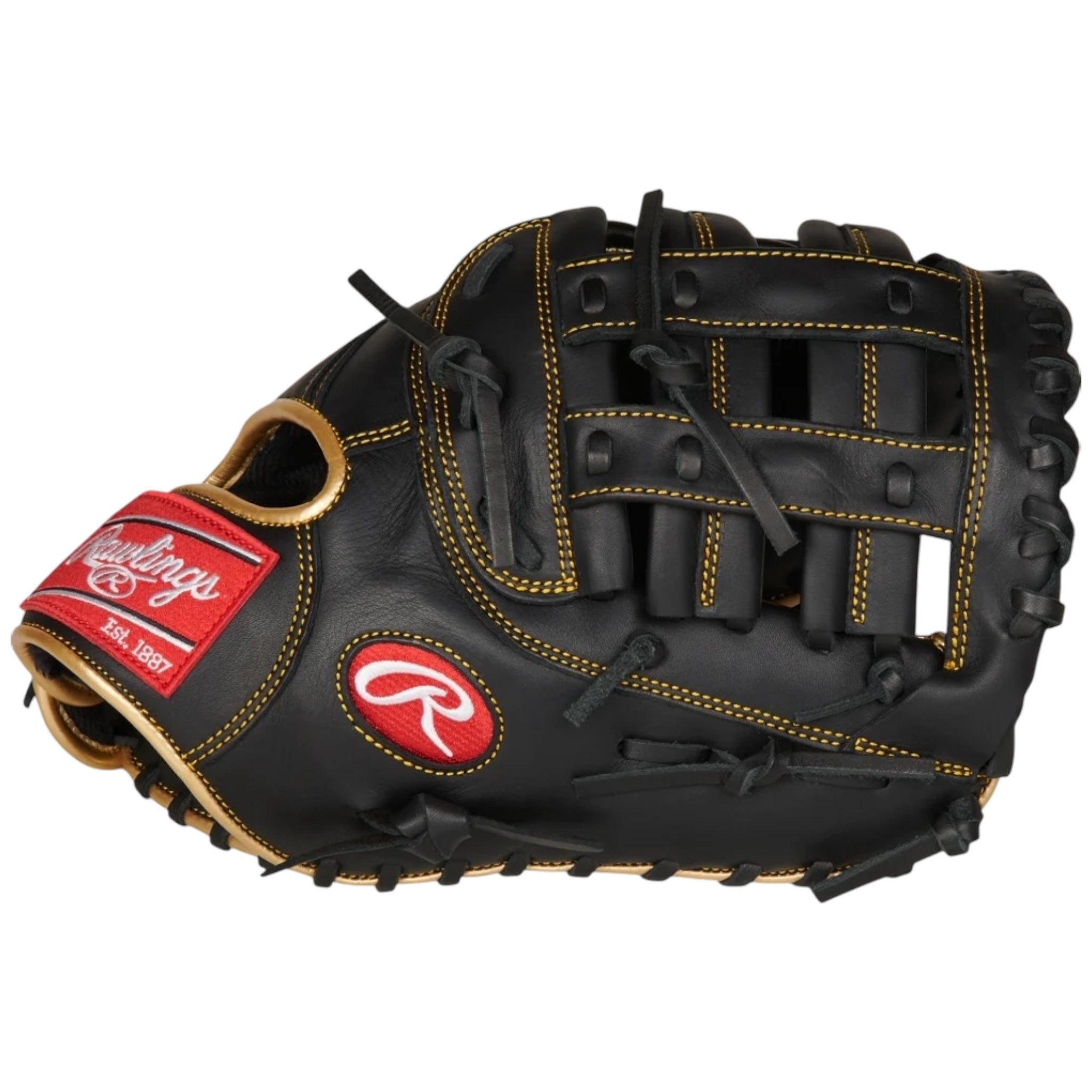 Rawlings R9 12.5 in First Base Mitt | R9FM18BG | CheapBats.com
