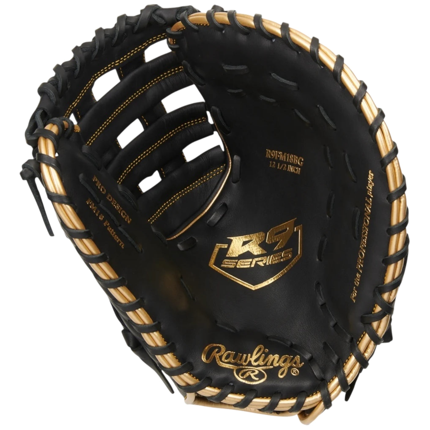 Rawlings R9 Series Baseball First Base Mitt 12.5" R9FM18BG