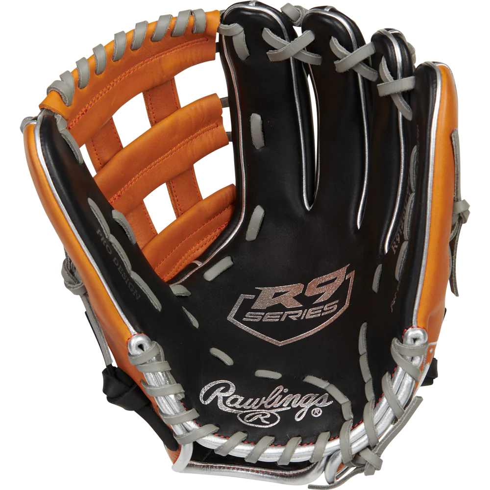 Rawlings R9 Contour Baseball Glove 12" R9120U-6BT