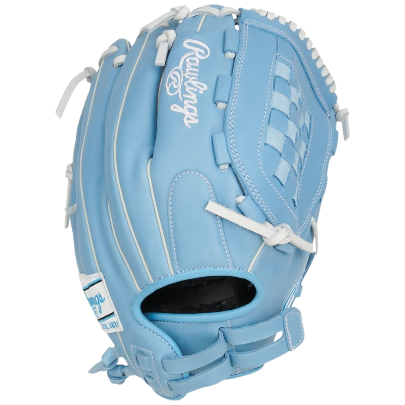 Rawlings R9 Fastpitch Softball Glove Carolina Blue 12.5" R9SB125-3CB