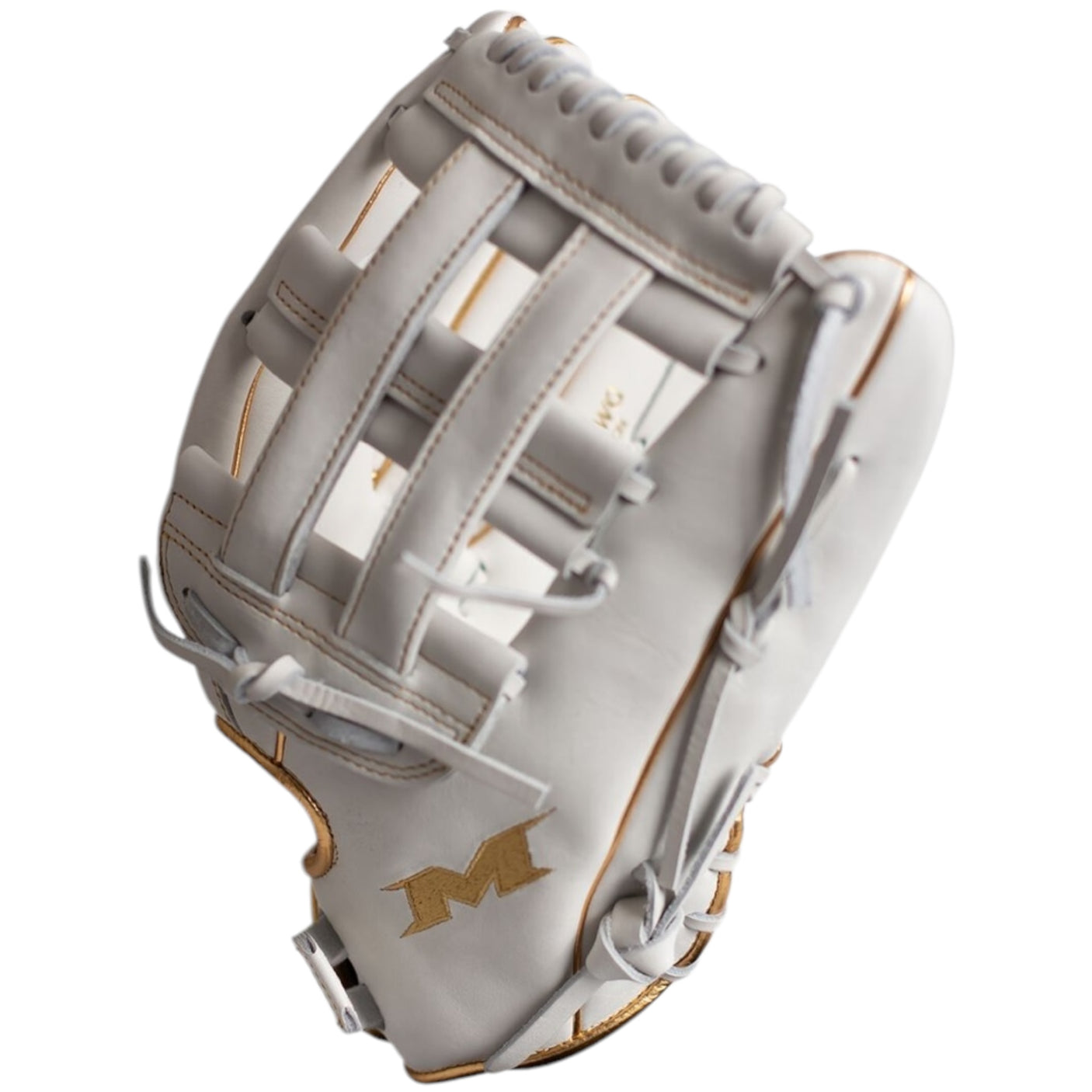 Miken White Gold Pro Series Slowpitch Softball Glove 14" PRO140-WG