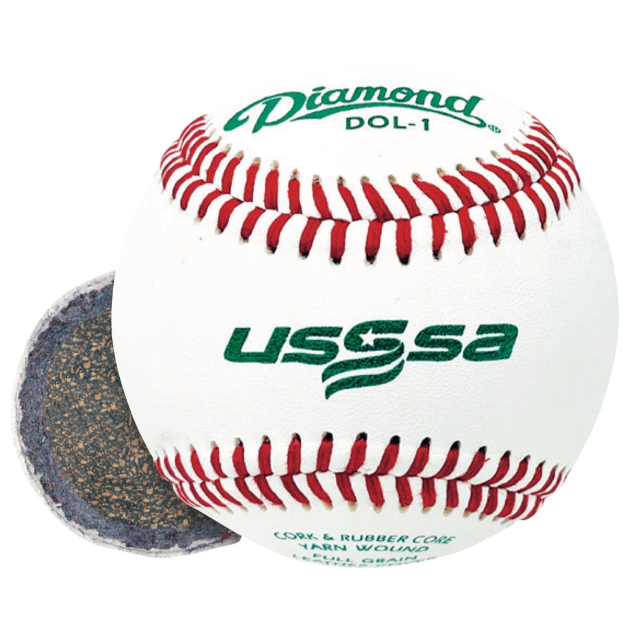 Diamond DOL-1 USSSA Game Baseball (1 Dozen)