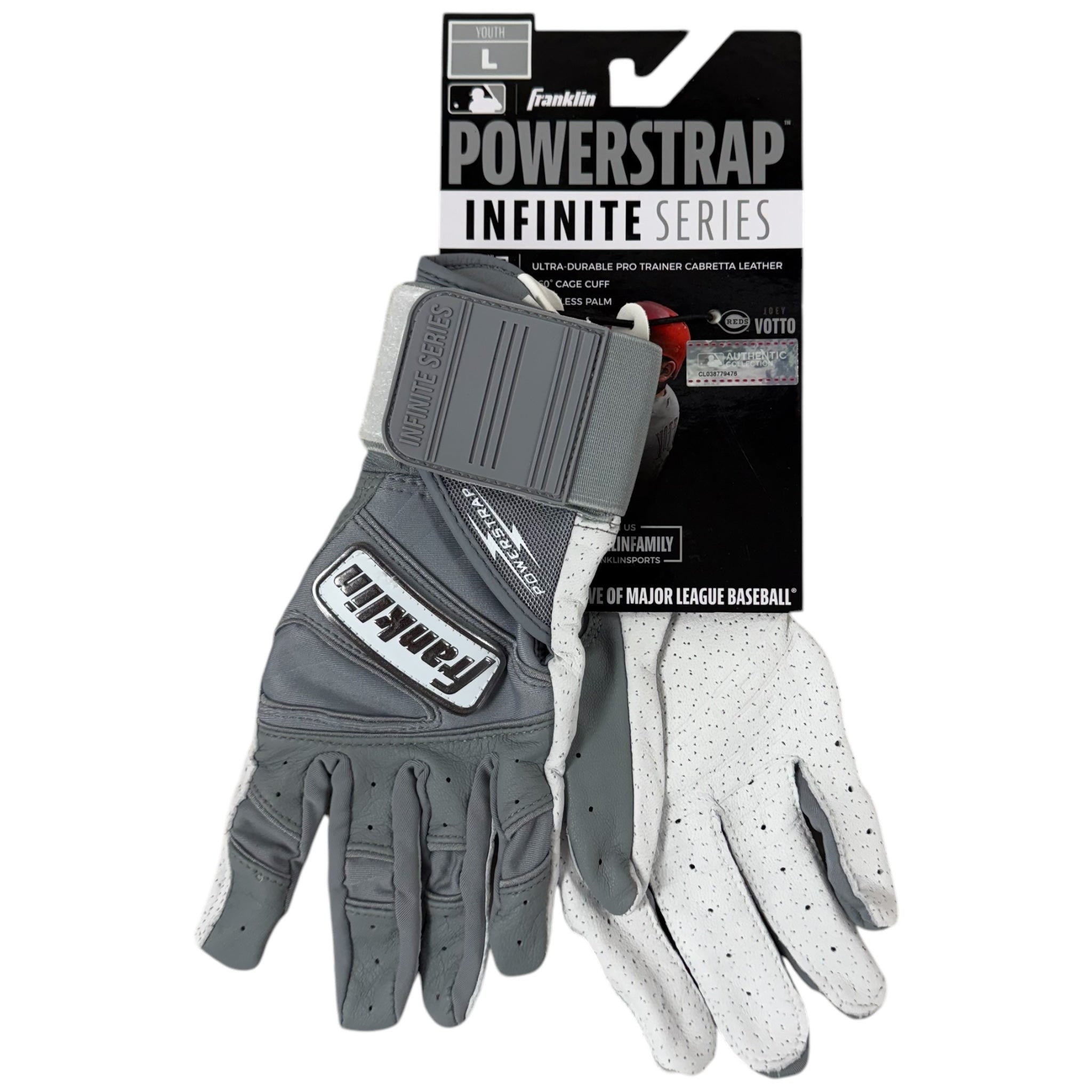 Franklin Powerstrap Infinite Youth Batting Gloves – CheapBats.com