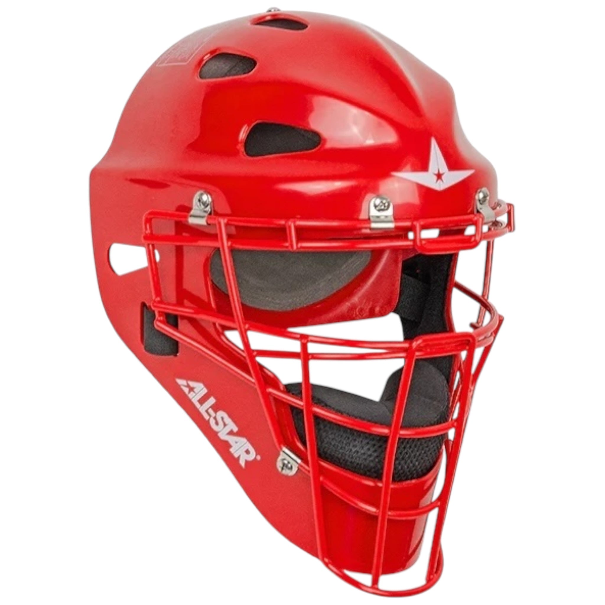 All Star Adult Player Series Catcher's Helmet Royal